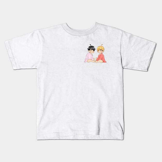 miya twins Kids T-Shirt by aextheticxtrash